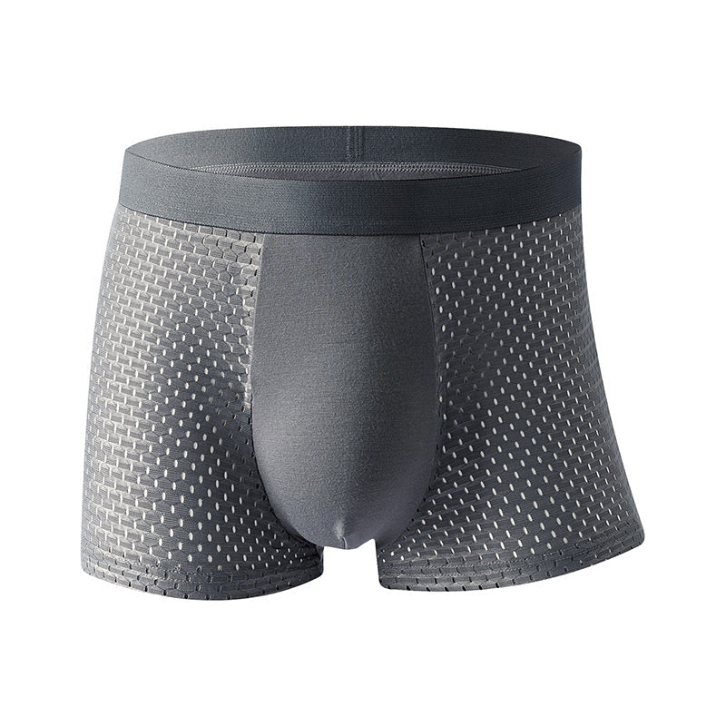 🎉 2026 Sale — Over 30,000 Sold! 💞 Ice Silk Mesh Breathable Antibacterial Boxer Briefs