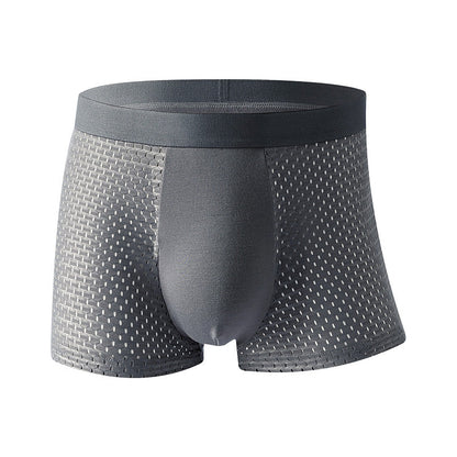 🎉 2026 Sale — Over 30,000 Sold! 💞 Ice Silk Mesh Breathable Antibacterial Boxer Briefs