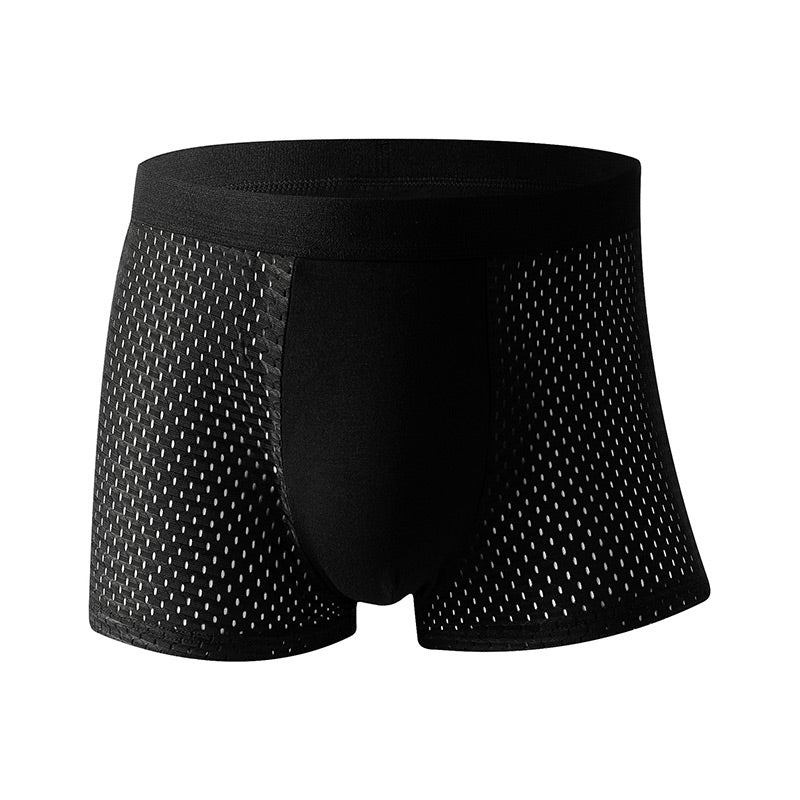 🎉 2026 Sale — Over 30,000 Sold! 💞 Ice Silk Mesh Breathable Antibacterial Boxer Briefs