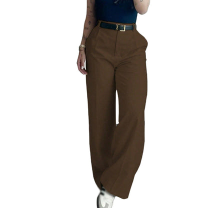 ⏰Last Day Sale 50% Off💃Women's Casual High-Waist Straight-Leg Pants