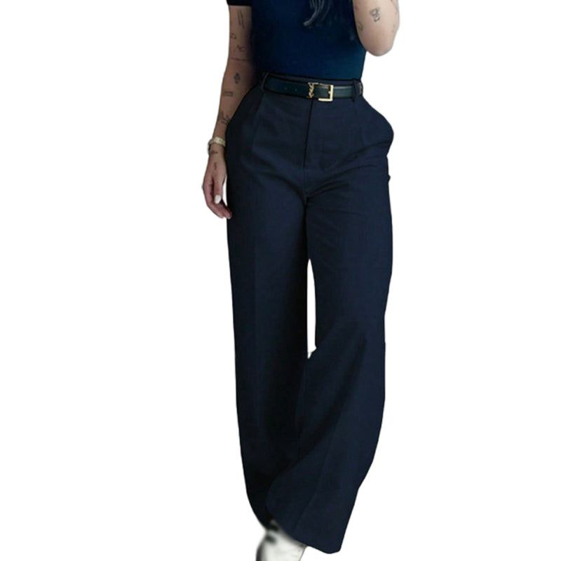 ⏰Last Day Sale 50% Off💃Women's Casual High-Waist Straight-Leg Pants