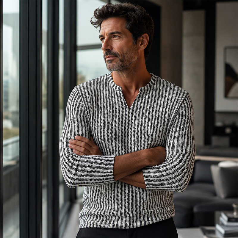 ⌛Limited-Time Offer FREE SHIPPING🛍️Modern Textured Knit Pullover