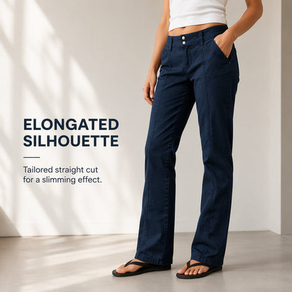 📢📢2026 HOT SALE FREE SHIPPING!!🔥Women's High Stretch Straight Leg Pants