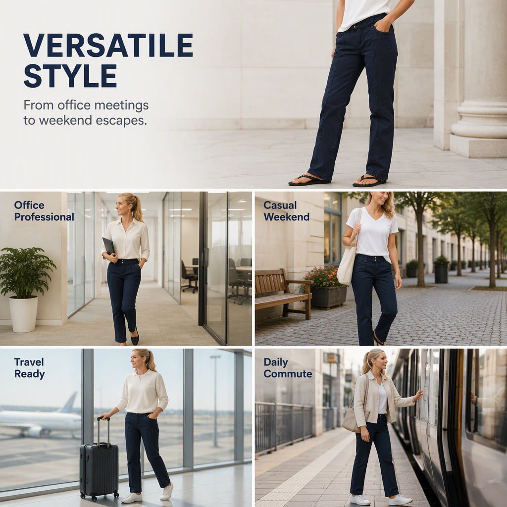 📢📢2026 HOT SALE FREE SHIPPING!!🔥Women's High Stretch Straight Leg Pants