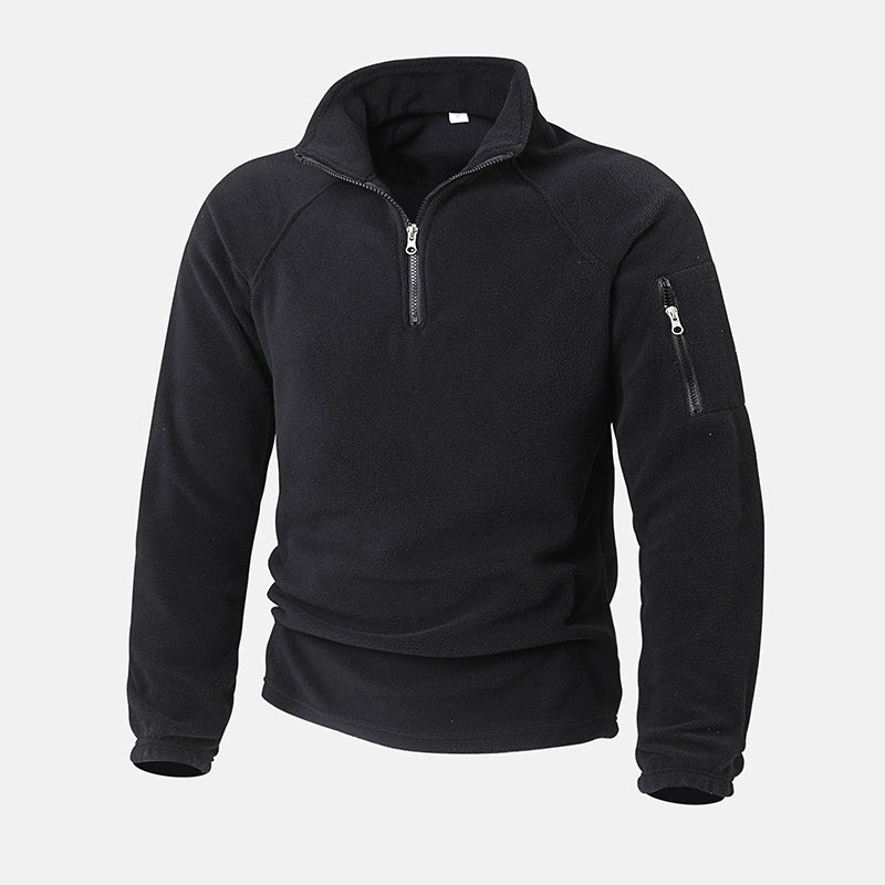 ❄️ Cold-Weather Comfort | Men's Cozy Half-Zip Polar Fleece Pullover