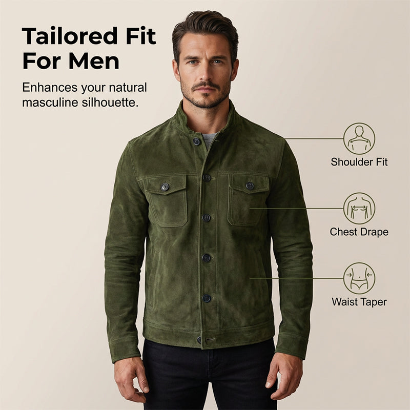 ✨ Timeless Quality | Men's Classic Corduroy Stand-Collar Jacket-Free Shipping