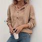 ✨2026 Collection at 50% OFF & FREE SHIPPING🎁Women's Casual Ribbed Knit Pullover Hoodie
