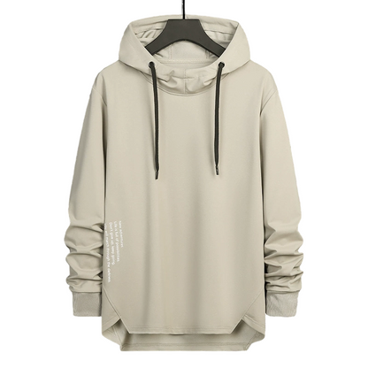 🍂 Easy Everyday Comfort | Men's Relaxed High-Neck Hooded Sweatshirt