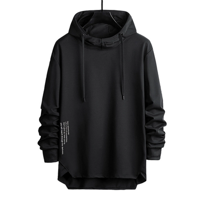 🍂 Easy Everyday Comfort | Men's Relaxed High-Neck Hooded Sweatshirt
