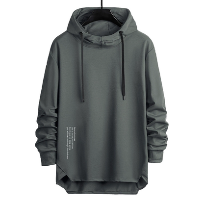 🍂 Easy Everyday Comfort | Men's Relaxed High-Neck Hooded Sweatshirt