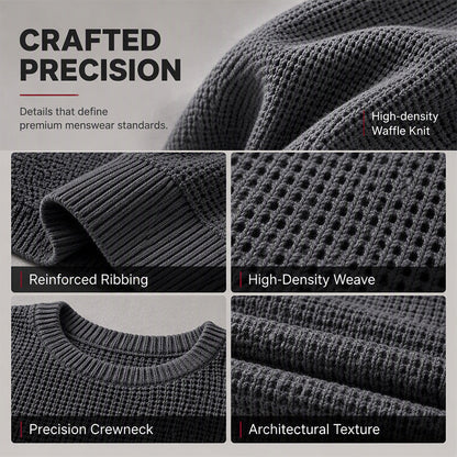 ✨2026 Collection at 50% OFF & FREE SHIPPING🎁JMIERR Men's Crewneck Sweater Soft Casual Sweaters Classic Long Sleeve Pullover Sweaters with Ribbing Edge