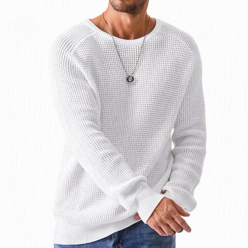 ✨2026 Collection at 50% OFF & FREE SHIPPING🎁JMIERR Men's Crewneck Sweater Soft Casual Sweaters Classic Long Sleeve Pullover Sweaters with Ribbing Edge