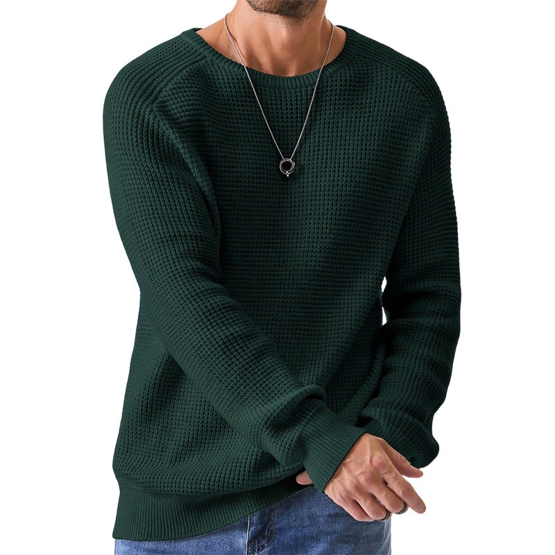 ✨2026 Collection at 50% OFF & FREE SHIPPING🎁JMIERR Men's Crewneck Sweater Soft Casual Sweaters Classic Long Sleeve Pullover Sweaters with Ribbing Edge