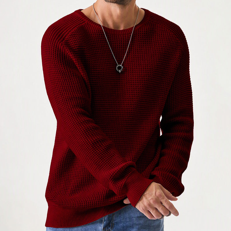 ✨2026 Collection at 50% OFF & FREE SHIPPING🎁JMIERR Men's Crewneck Sweater Soft Casual Sweaters Classic Long Sleeve Pullover Sweaters with Ribbing Edge