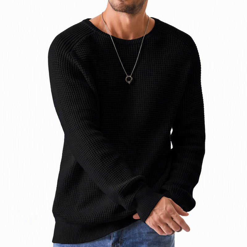 ✨2026 Collection at 50% OFF & FREE SHIPPING🎁JMIERR Men's Crewneck Sweater Soft Casual Sweaters Classic Long Sleeve Pullover Sweaters with Ribbing Edge