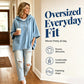 ✨2026 Collection at 50% OFF & FREE SHIPPING🎁 | Women's Relaxed Hooded Denim Pullover