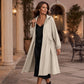 Women's Casual Loose Mid-Length Hooded Jacket