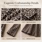 🖤Black Friday Sale:50% OFF🖤✨ Timeless Statement Style | Women's Leopard Print Long-Sleeve Maxi Dress