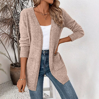 ⌛Limited-Time Offer-Women's Casual Open Front Knit Cardigan