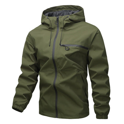 💥 All-Weather Utility | Men's Waterproof Oversized Hooded Jacket