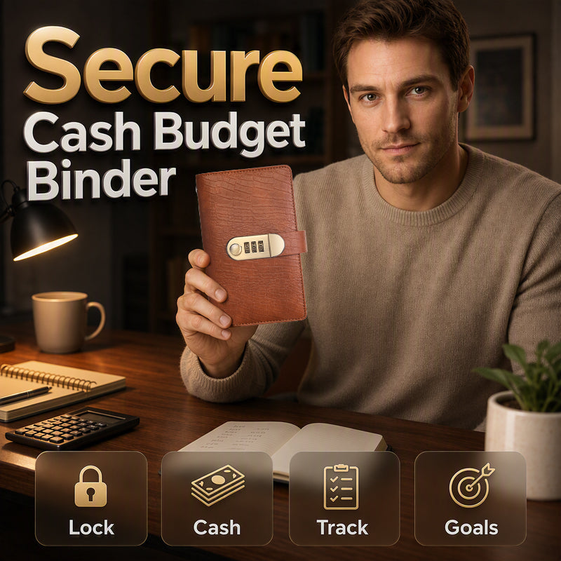 🏆💵Where Does All Your Money Go? Turn Small Savings into Big Goals! Savings Notebook with Lock – A Fun, Private & Motivating Way to Build Better Money Habits, Track Your Progress & Start Saving for What Really Matters! 💰🔐📓
