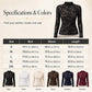 Women's Elegant Long-Sleeve Lace Shirt