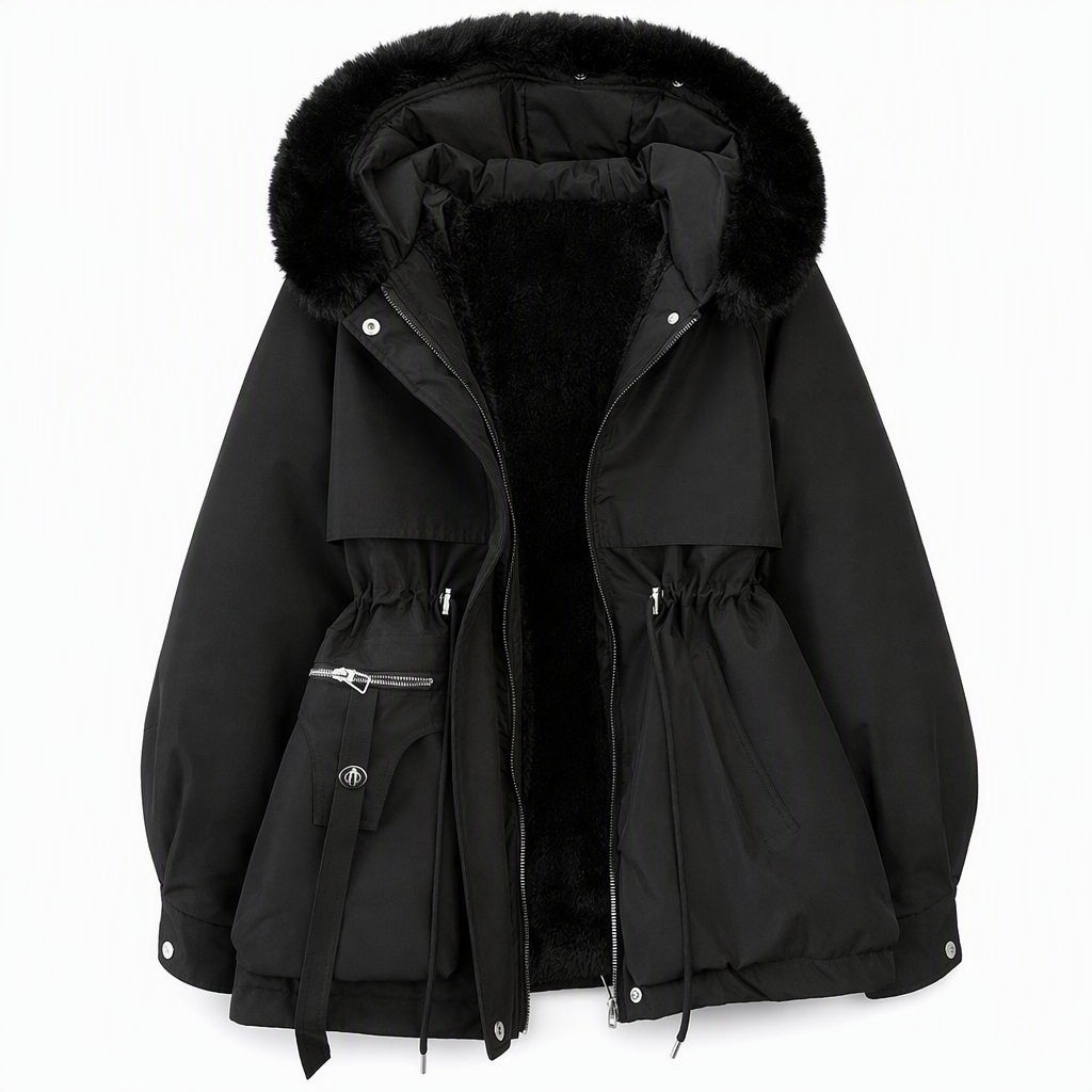 ⌛Last Day 50% OFF🔥🧥Women's Winter Faux Fur Padded Parka🎁