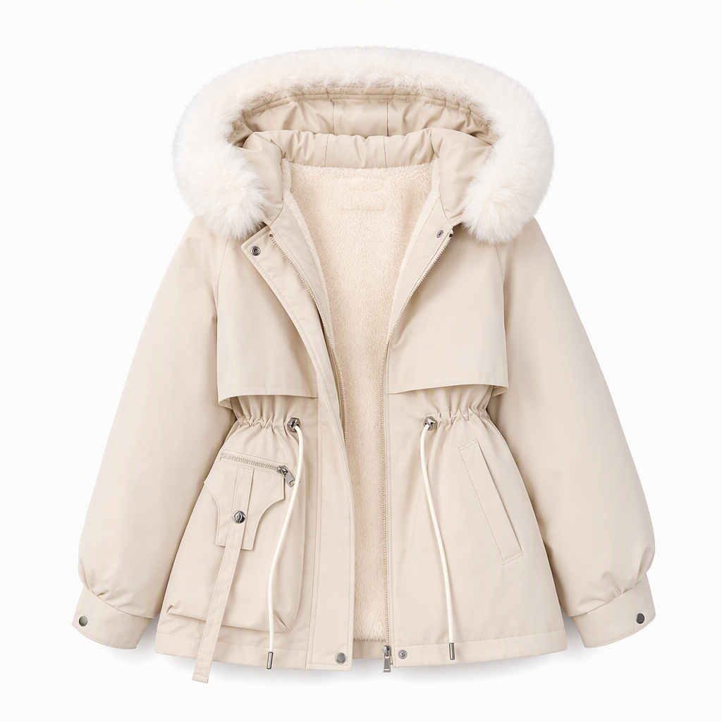 ⌛Last Day 50% OFF🔥🧥Women's Winter Faux Fur Padded Parka🎁