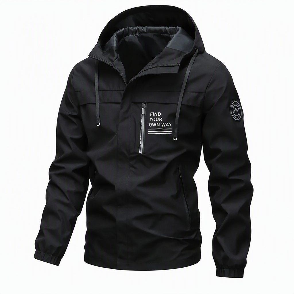 🖤Black Friday Sale:50% OFF🖤🍁🧥 Men's Outdoor Windbreaker with Detachable Hood