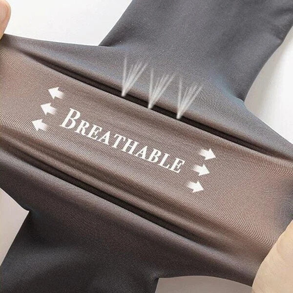 ❄️ Love the Sheer Tights Look but Hate Cold Legs? 💕 Women's Fake Sheer Thermal Tights – High-Waisted Stretch Pantyhose with Optional Cozy Fleece Lining for Warm, Elegant Winter Outfits! ✨