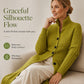 🧶 Long-Line Warmth, Flattering Texture | Women's Cable Knit Duster Cardigan