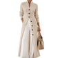 🧶 Long-Line Warmth, Flattering Texture | Women's Cable Knit Duster Cardigan