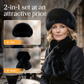 Bundle Up for Chilly Days with a Warm, Plush Hat & Scarf Set That Feels as Cozy as It Looks
