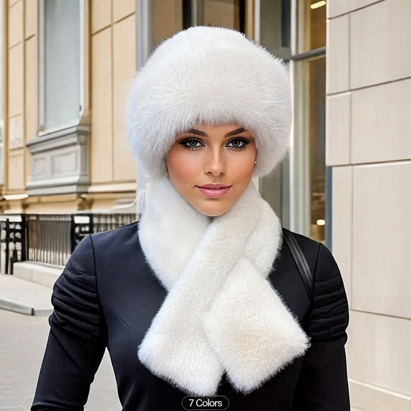 Bundle Up for Chilly Days with a Warm, Plush Hat & Scarf Set That Feels as Cozy as It Looks