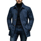 🖤Black Friday Sale:50% OFF🖤🌧️ More Coverage, Sharper Style | Men's Waterproof Mid-Length Trench Coat