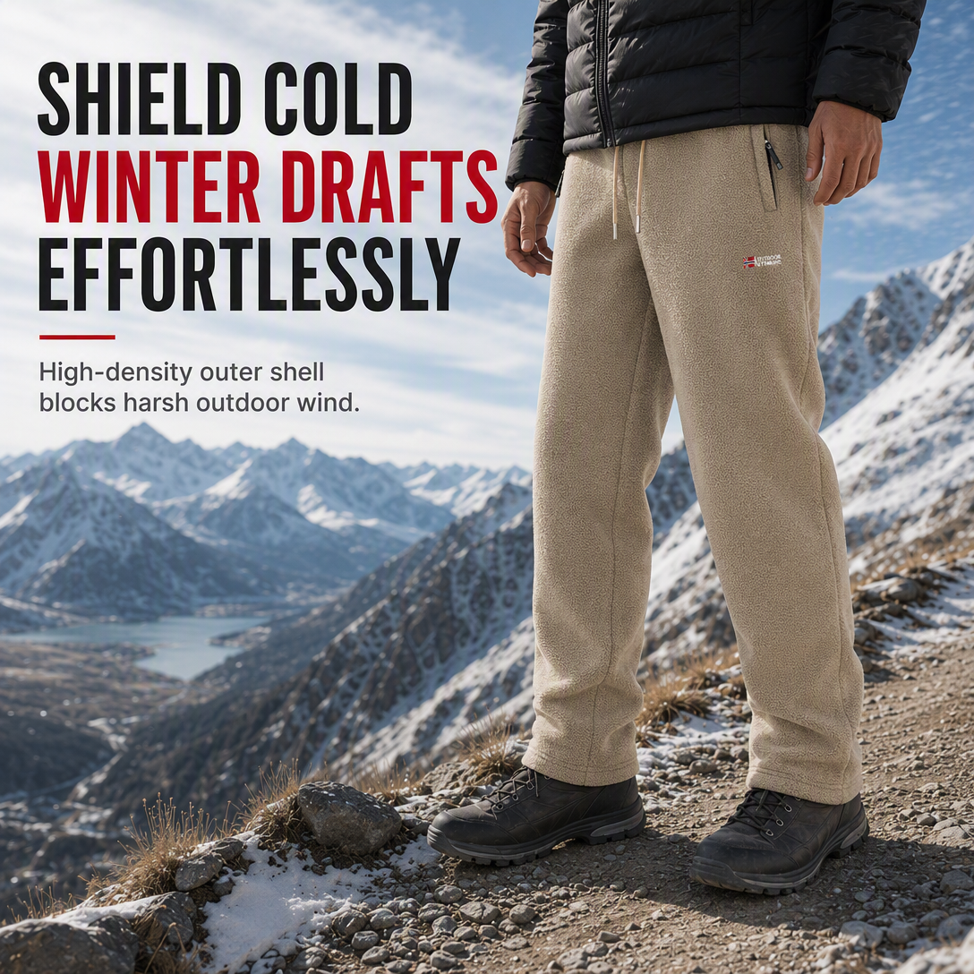 ❄️ Unisex Thickened Warm Fleece Pants