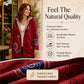 🍂 Artistic Everyday Style | Women’s Vintage Leaf Print Hooded Coat