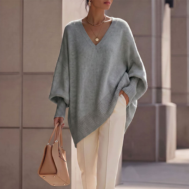 🔥 New Arrival ✨ Women's Mid-Length Knit Sweater – Soft Comfort & Flattering Silhouette 🤍