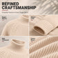 🧶 Relaxed Shape, Polished Look | Women's Turtleneck Knit Sweater Dress