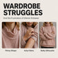 🧶 Relaxed Shape, Polished Look | Women's Turtleneck Knit Sweater Dress