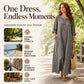 🖤Black Friday Sale:50% OFF🖤 👗 Easy Style, Pockets Included | Women's Relaxed Maxi Dress