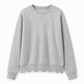 Women's Scalloped Hem Crew Neck Sweatshirt