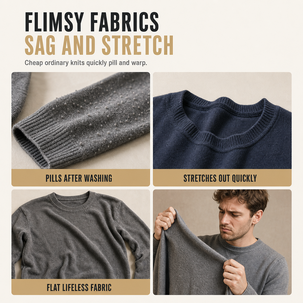 Tired of Thin, Tight Sweatshirts? Stay Warm Without Feeling Restricted! Men's Thickened Jacquard Crewneck Sweatshirt – Relaxed Fit, Stylish Textured Design & Everyday Comfort for Chilly Fall and Winter Days!
