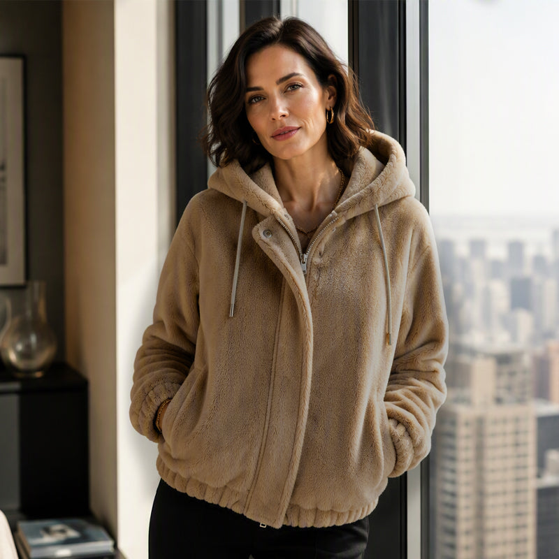 🔥🧥Women's Winter Cozy Hooded Jacket – Warm, Water-Repellent & Perfect for Layering ❄️