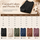 🧶Soft Knit, Multi-Color Versatile🍂 Women's Crewneck Knit Sweater – Stretch & Shape-Retaining, Six Autumn Shades