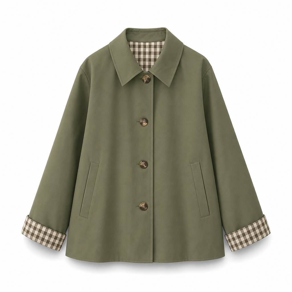 🌸  Women's Single-Breasted Cropped Jacket – Premium Blend & Breathable | Perfect for Spring, Autumn & Winter Layering ✨
