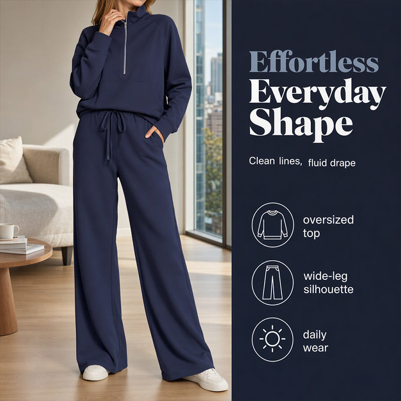 ✨Soft & Easy!  Women's Relaxed Fit Lounge Set