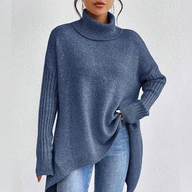 Women’s Fashion Solid Color Turtleneck Sweater