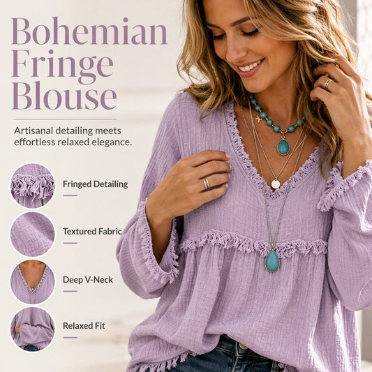 A Relaxed V-Neck Top Made for Easy, Everyday Wear