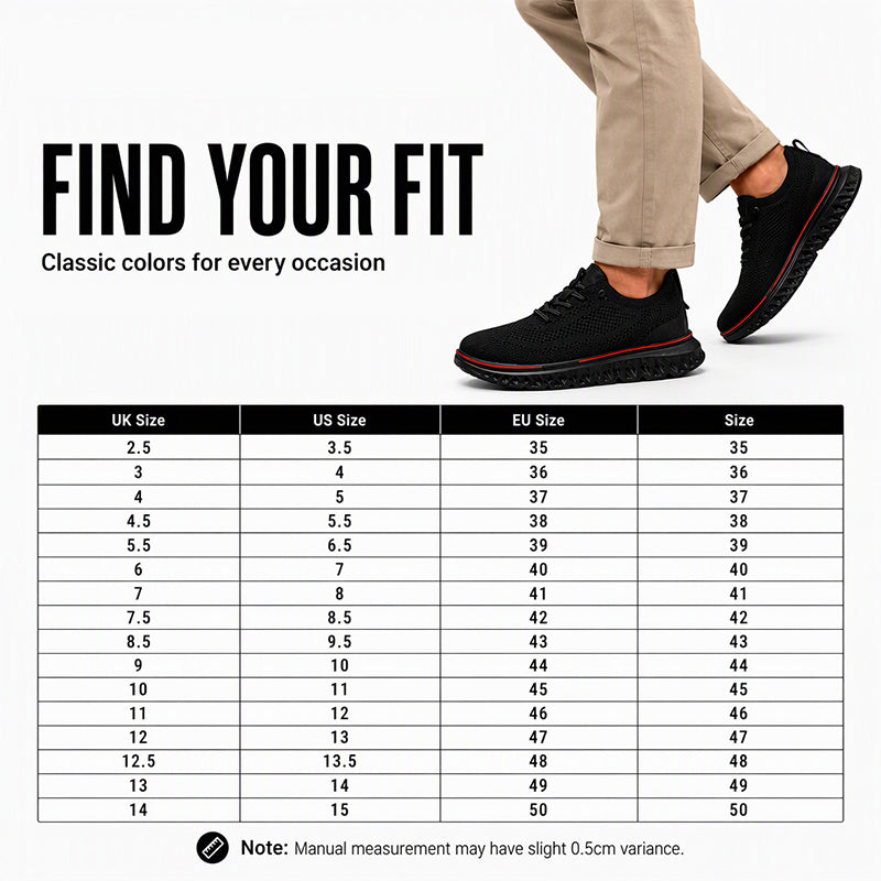 Men's Casual Lightweight Breathable Running Shoes